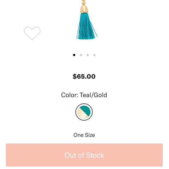 Gorjana Baja Lariat Tassel Necklace - Picture 4 of 8